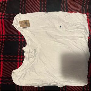 American Eagle Outfitters White Long Sleeve Tee